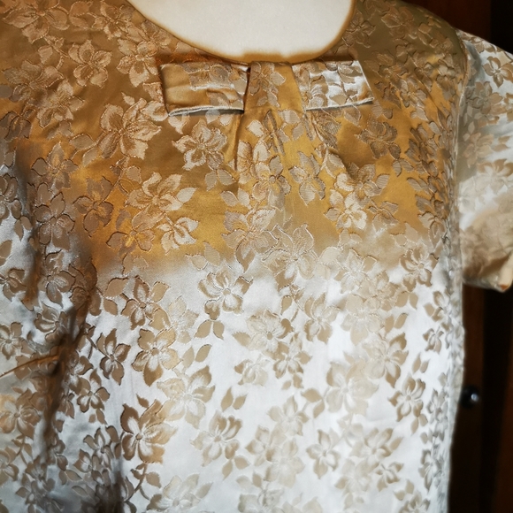 Gorgeous handmade 1940s or 50s brocade set - Picture 7 of 9